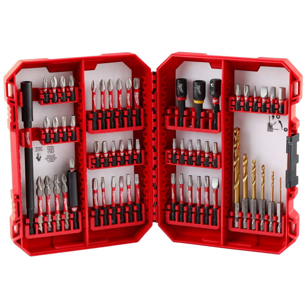 Milwaukee 48-32-4097 SHOCKWAVE Impact Duty Drill & Drive Set - 60PC