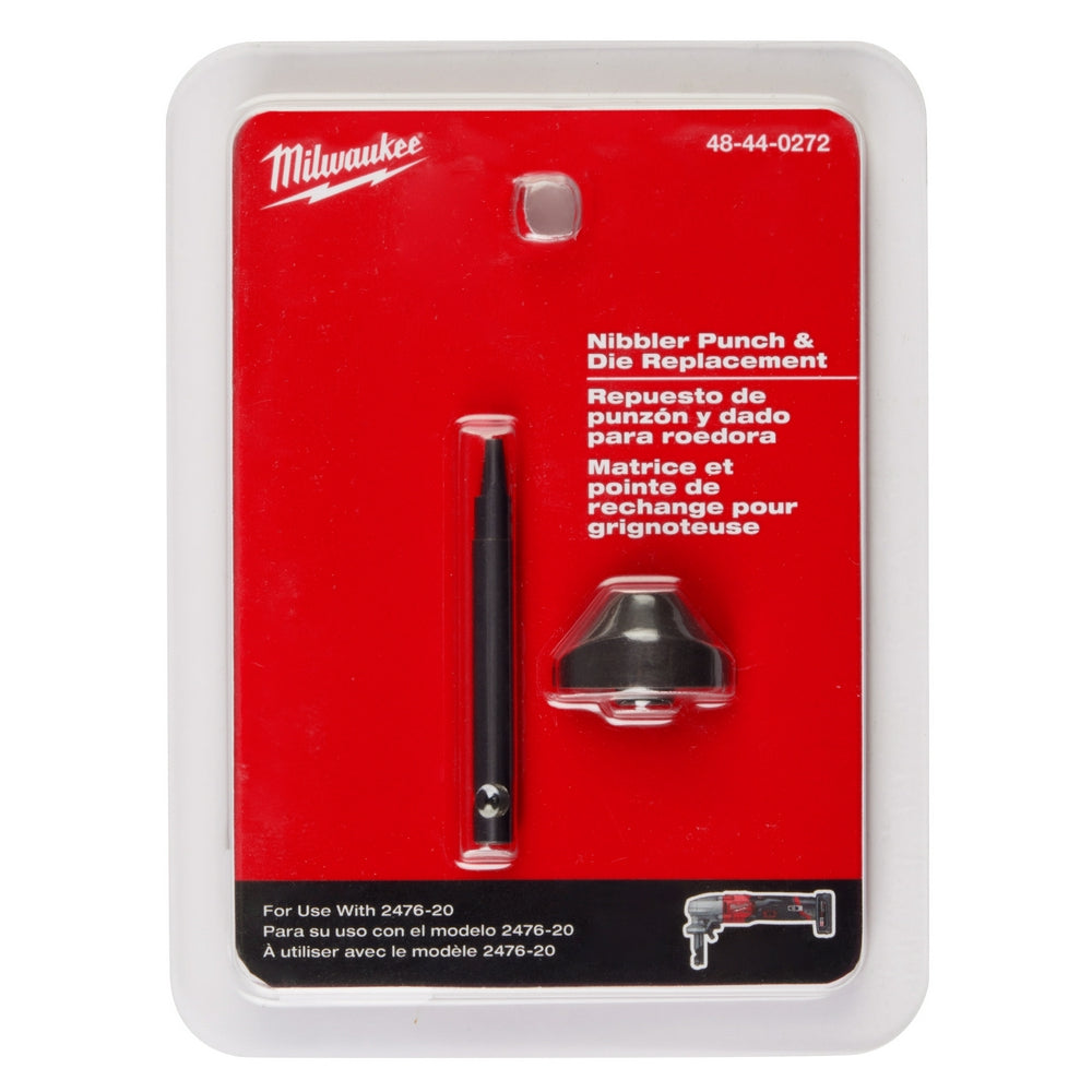 Milwaukee 48-44-0272 M12 FUEL 16 Ga Nibbler Punch & Die Set - 5