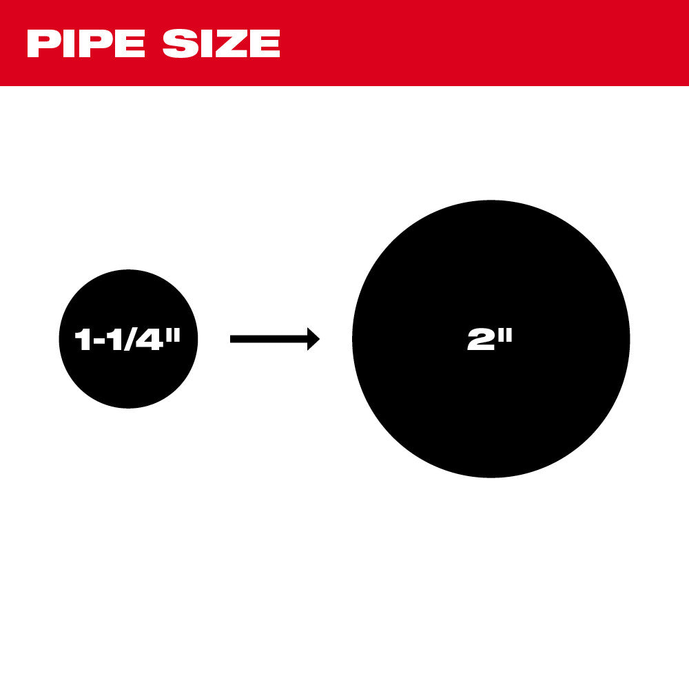 Milwaukee 48-53-2680 5/8” X 7-1/2' All-Purpose Open Wind Sectional Cable - 5