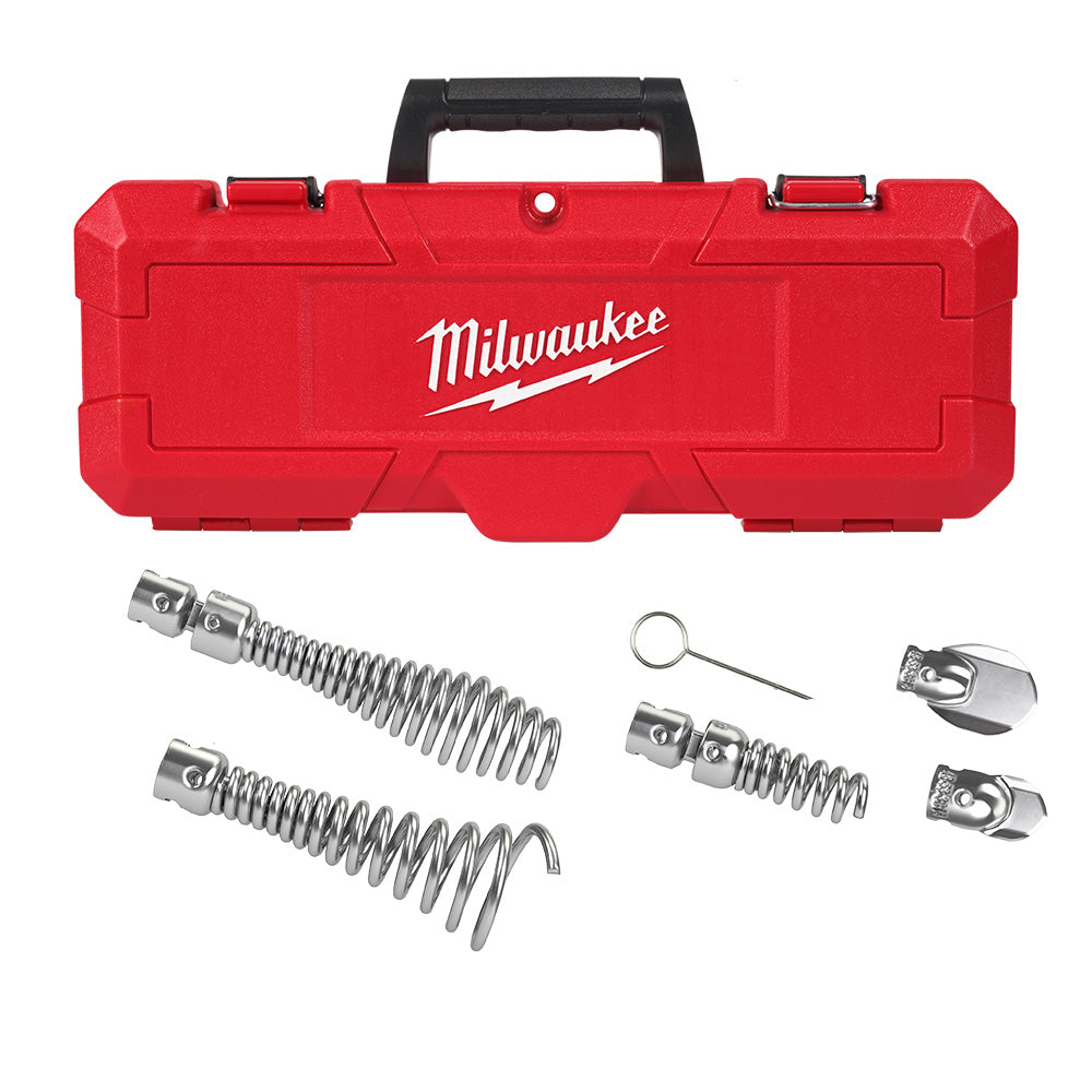 Milwaukee 48-53-3820 1-1/4" - 2" Head Attachment Kit For 5/8" Sectional Cable