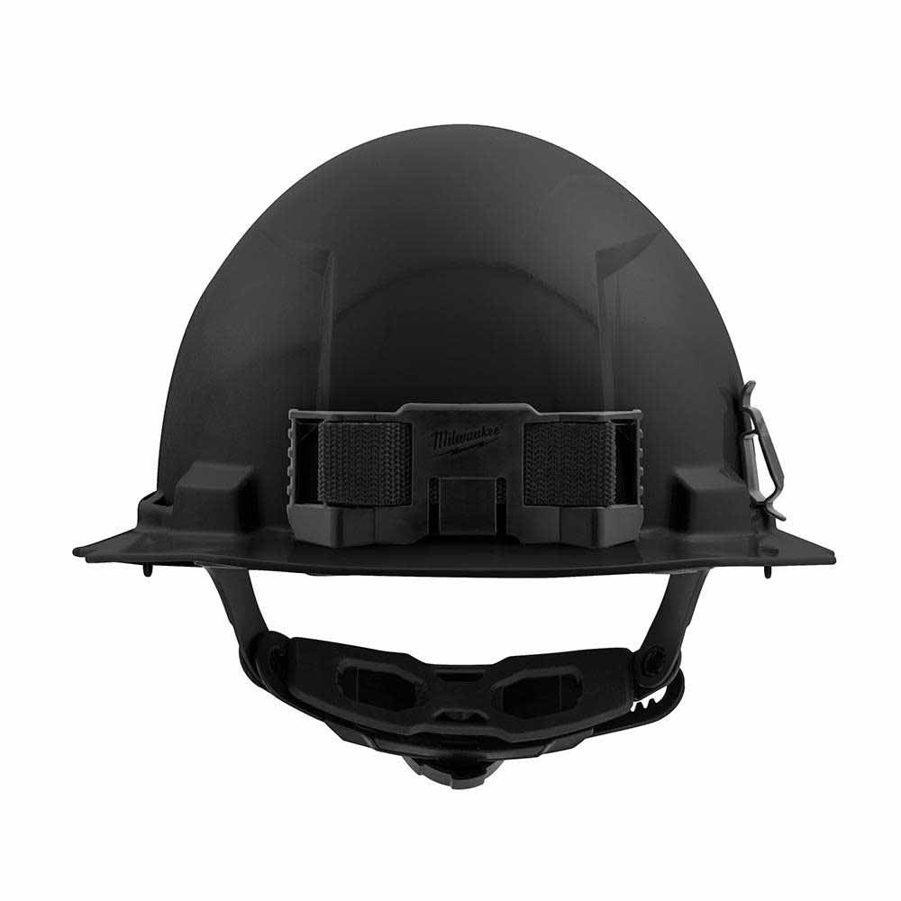 Milwaukee 48-73-1131 Black Full Brim Hard Hat with 6PT Ratcheting Suspension – Type 1 Class E - 3