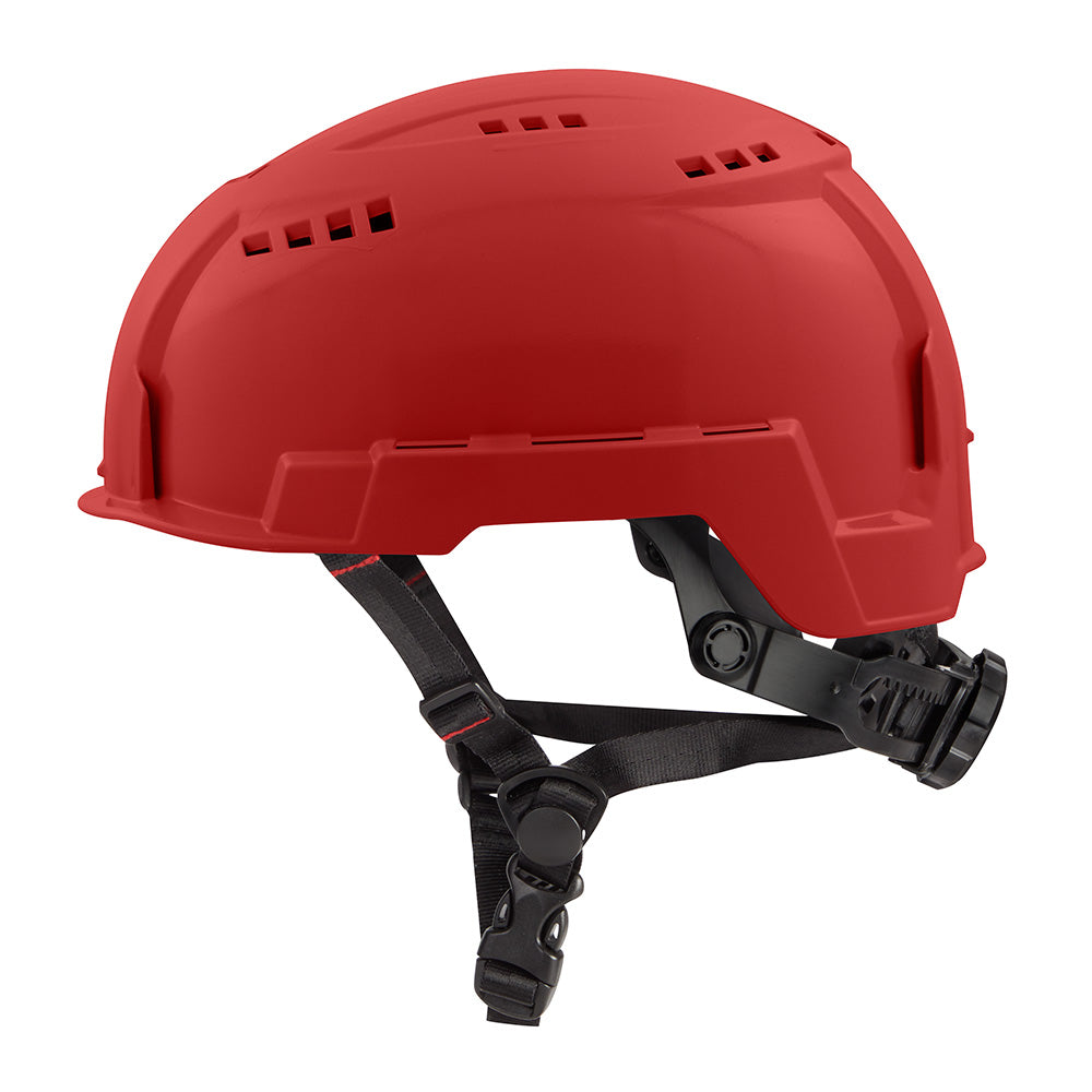 Milwaukee 48-73-1308 BOLT Red Safety Helmet (USA) - Type 2, Class C, Vented - 7