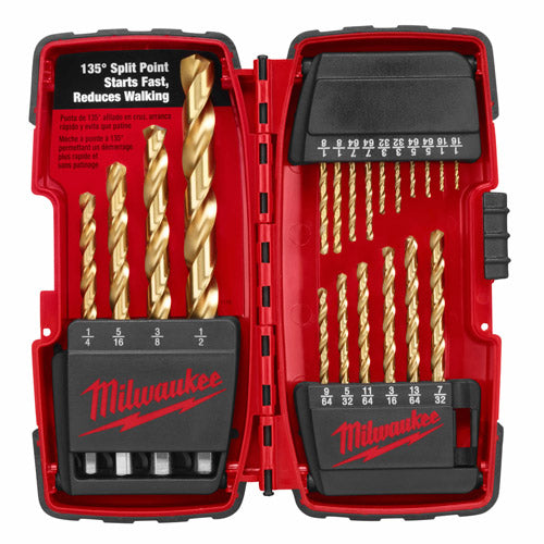 Milwaukee 48-89-1105 20-Piece Titanium Drill Bit Set - 2