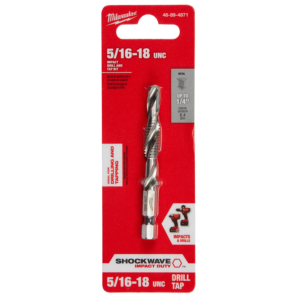 Milwaukee 48-89-4871 SHOCKWAVE 5/16-18 IMPACT DRILL TAP - 2