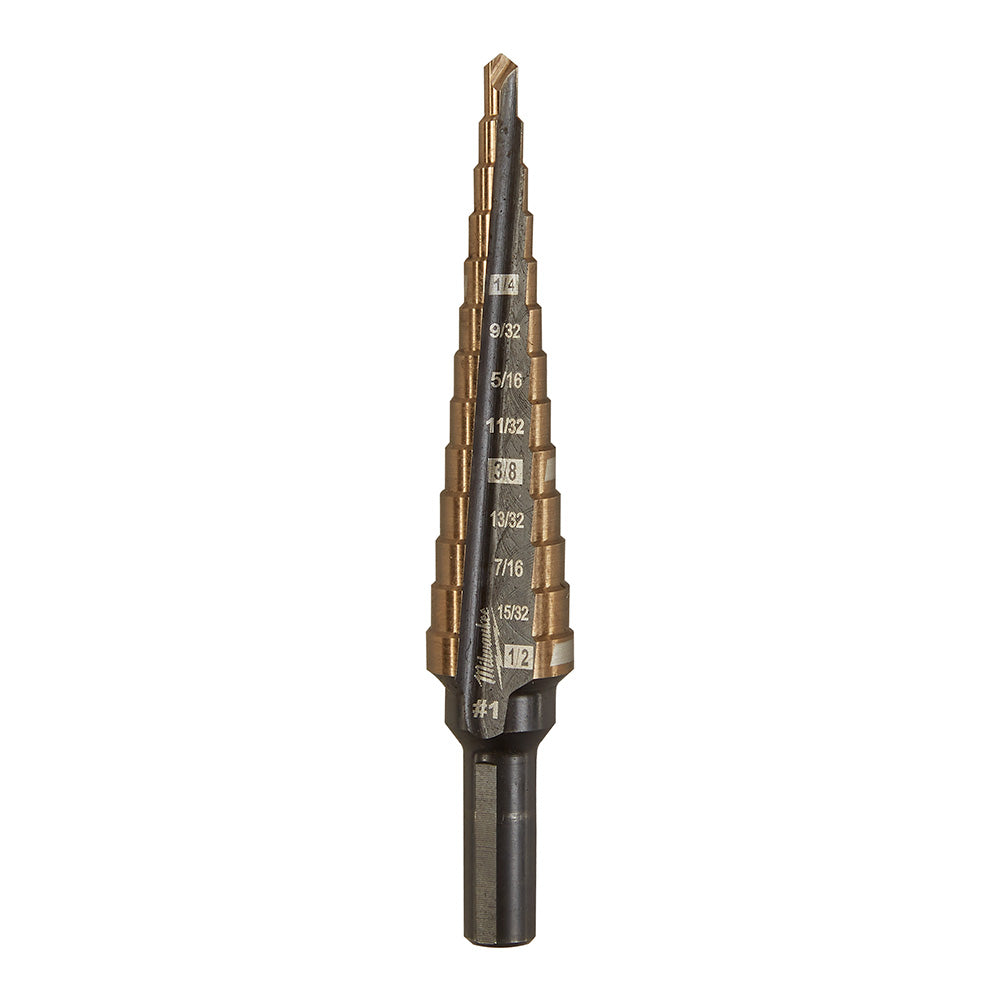 Milwaukee 48-89-9281 Milwaukee Cobalt Step Drill Bit #1 (1/8"-1/2") - 2