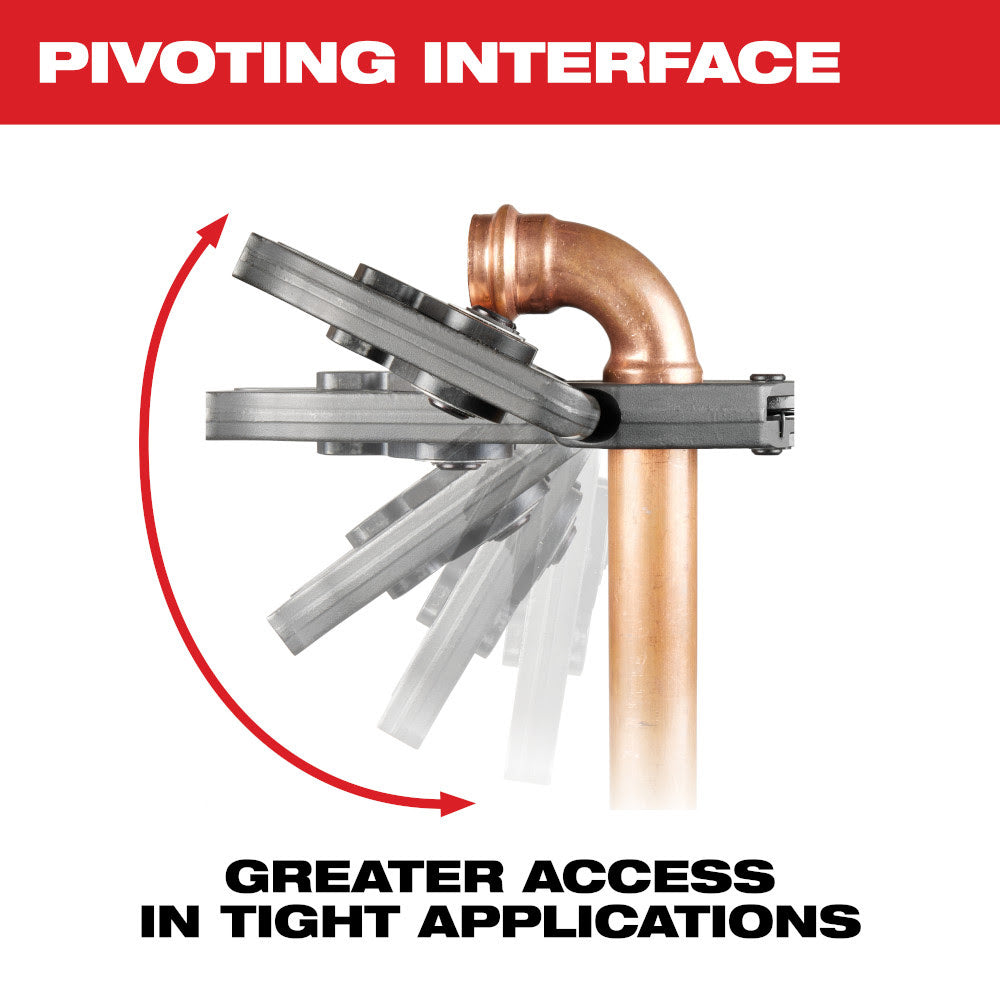 Milwaukee 49-16-2459X3 X3 Ring Jaw for M12 FORCE LOGIC Press Tool