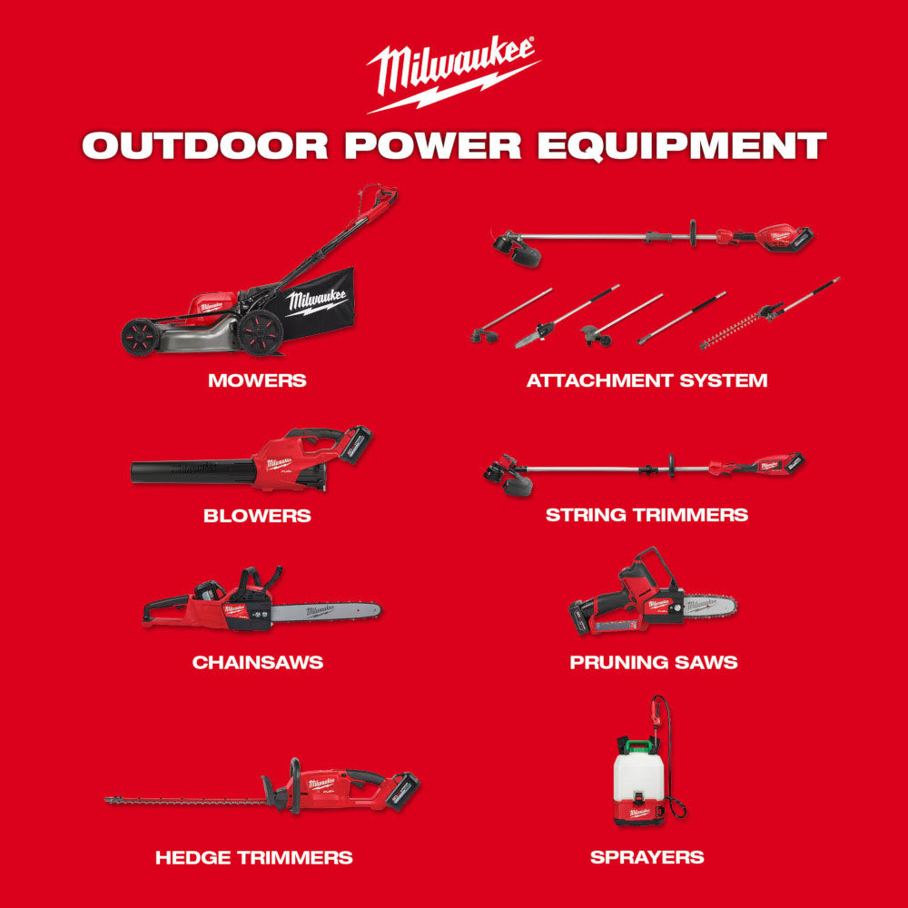 Milwaukee 49-16-2739 M18 FUEL QUIK-LOK Cultivator Attachment - 7