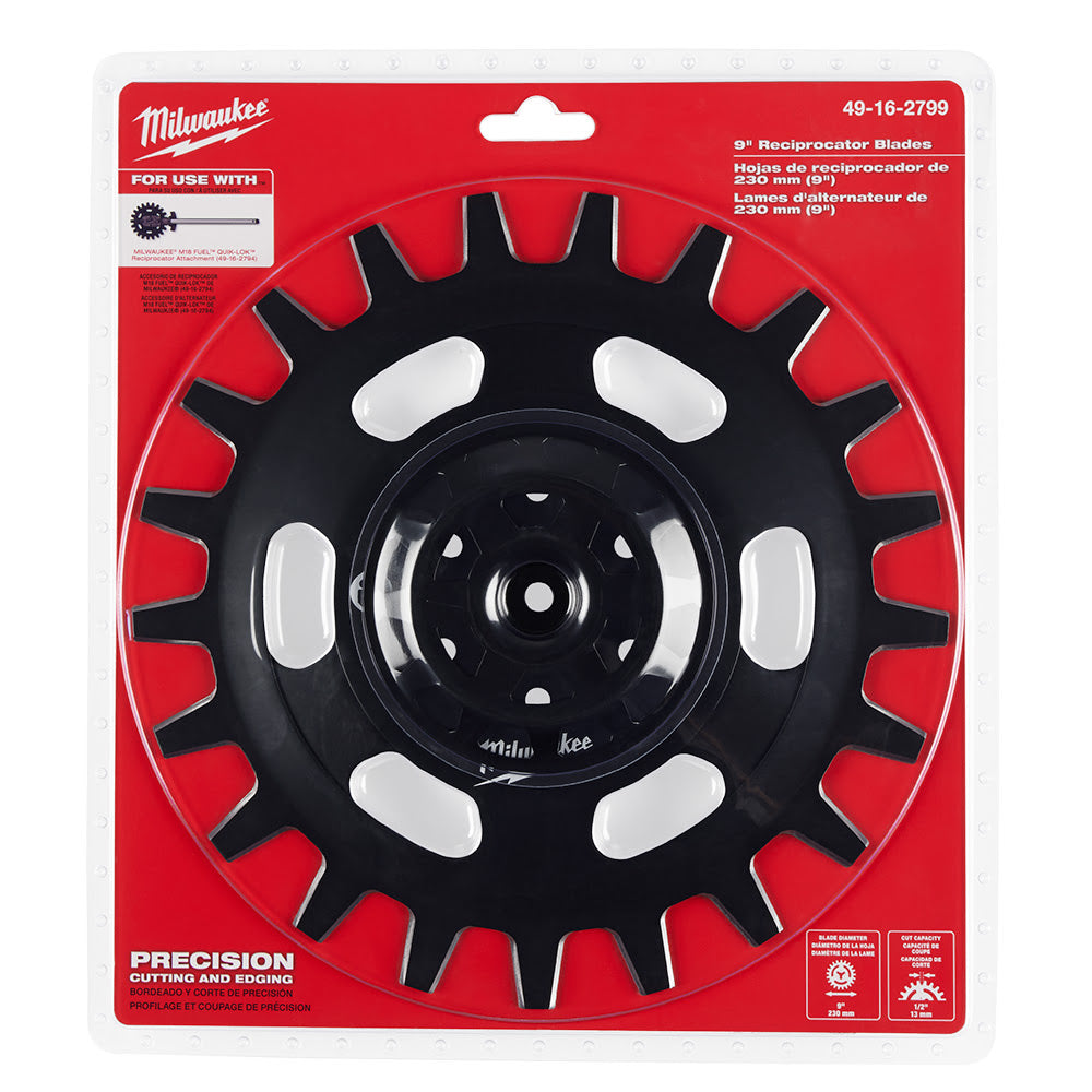 Milwaukee 49-16-2799 QUIK-LOK Reciprocator Blade Set - 3