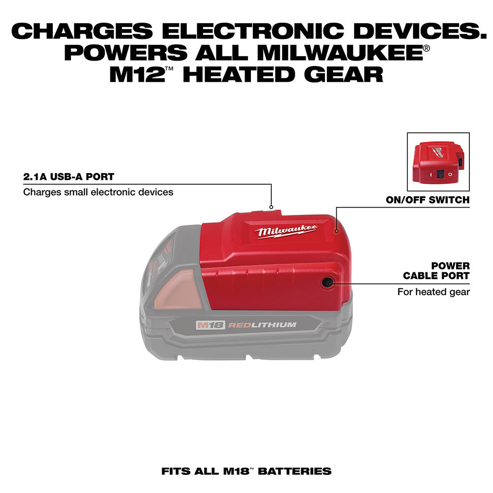 Milwaukee 49-24-2371 M18 Power Source - 4