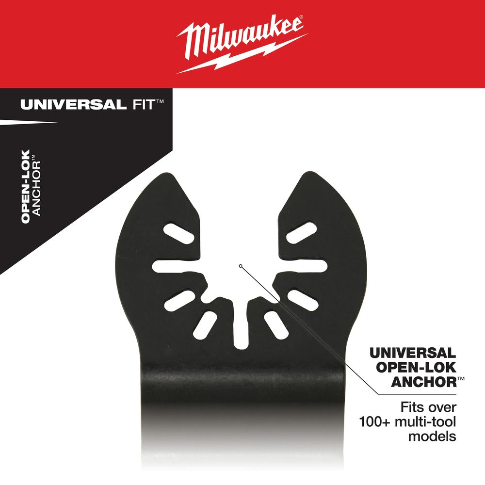 Milwaukee  49-25-2231 Milwaukee® OPEN-LOK™ STRAIGHT SEALANT CUTTING BLADE 5PK - 8