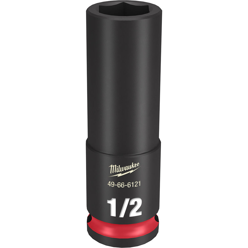 Milwaukee 49-66-6121 SHOCKWAVE Impact Duty™  3/8"Drive 1/2" Deep 6 Point Socket