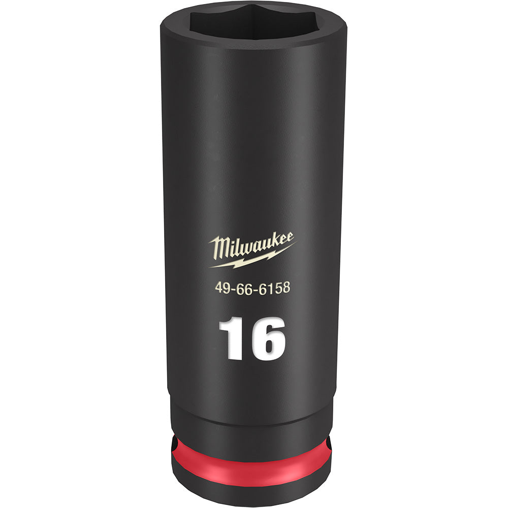 Milwaukee 49-66-6156 SHOCKWAVE Impact Duty™  3/8"Drive 14MM Deep 6 Point Socket