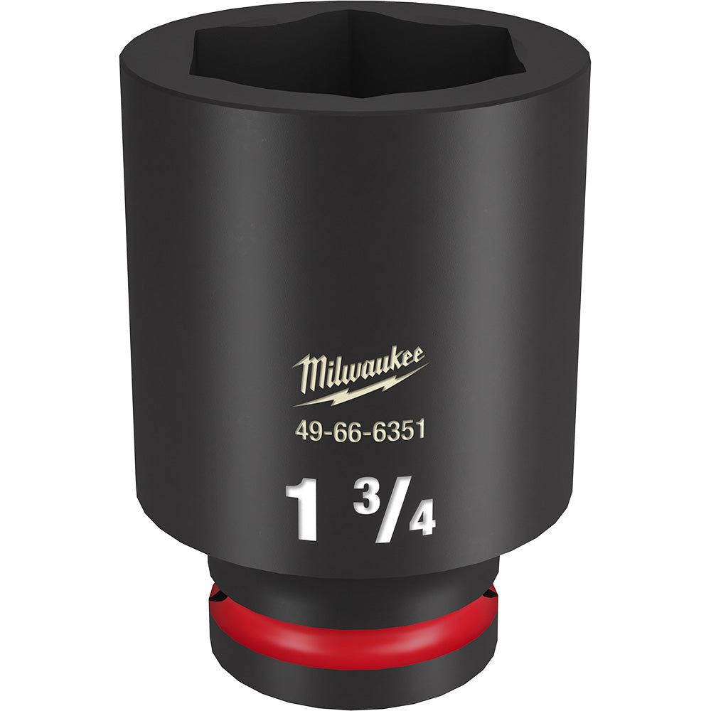 Milwaukee 49-66-6351 SHOCKWAVE Impact Duty™  3/4"Drive 1-3/4" Deep 6 Point Socket