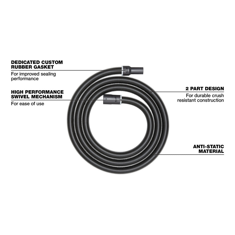 Milwaukee 49-90-1984 1-7/8" x 16' Flexible Hose - 4