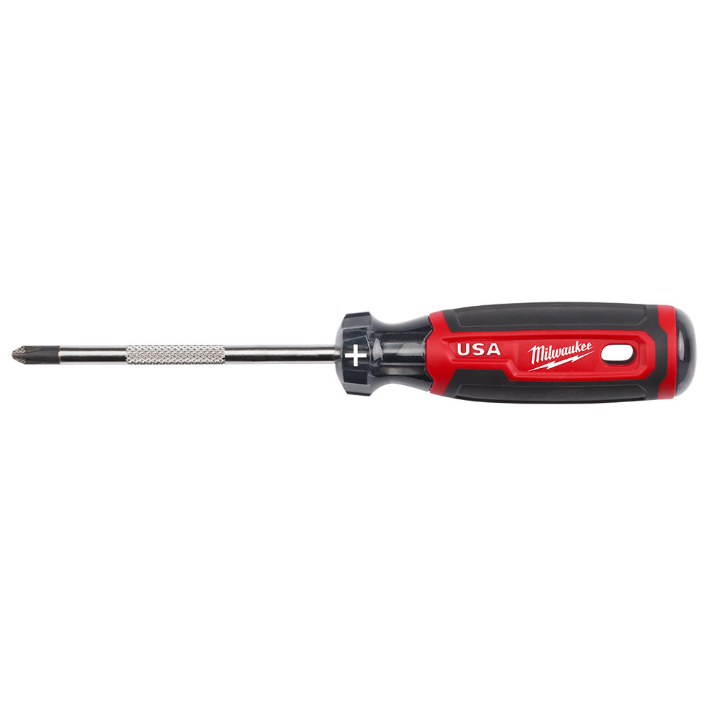 Milwaukee MT202 #2 Phillips 4" Cushion Grip Screwdriver (USA)