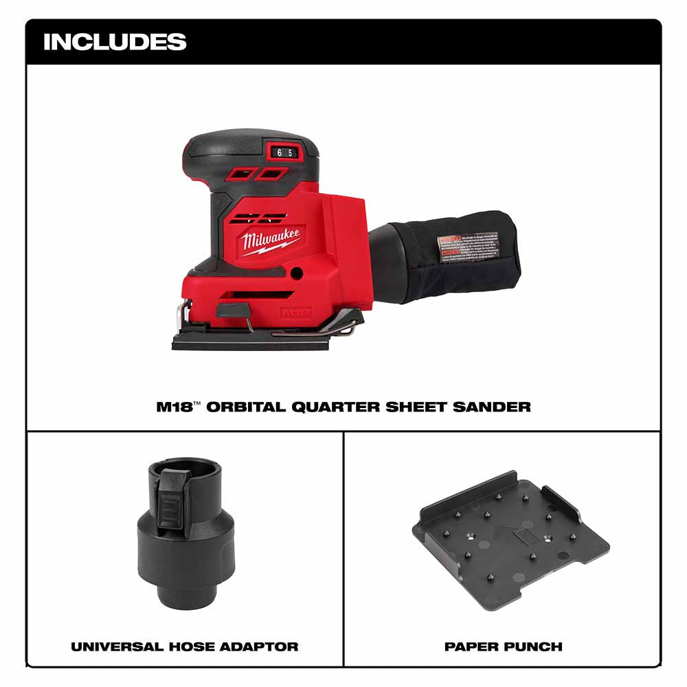 Milwaukee M18 Sanders