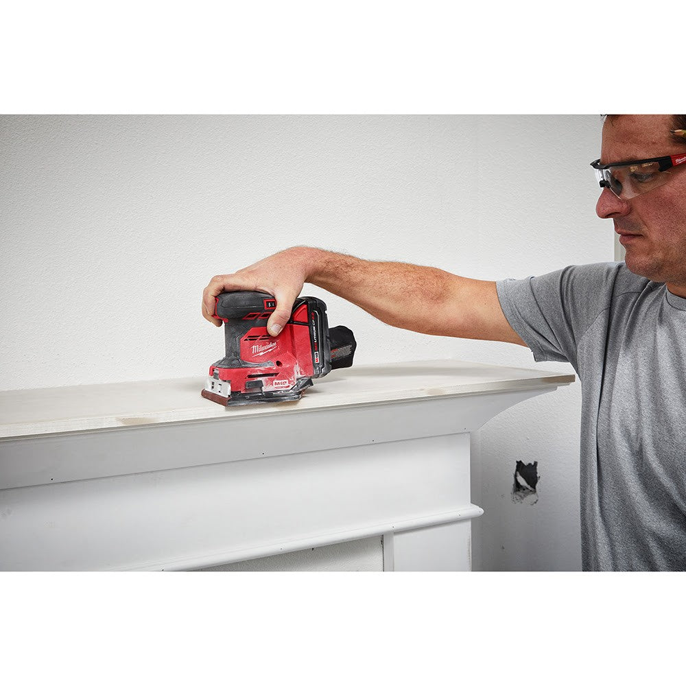 M18 fuel orbital online sander