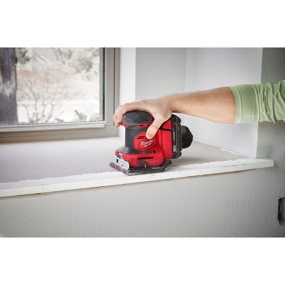 Milwaukee battery operated cheap sander